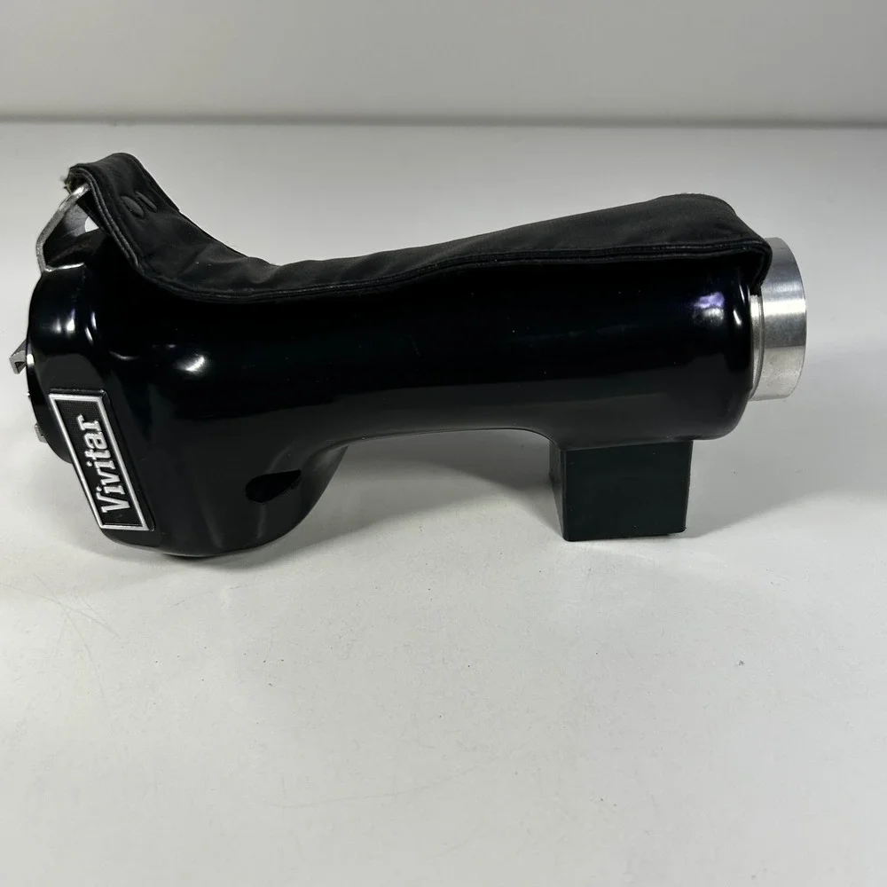 Vivitar Pistol Grip Camera Handle Shutter Release Flash Bracket Black Vintage